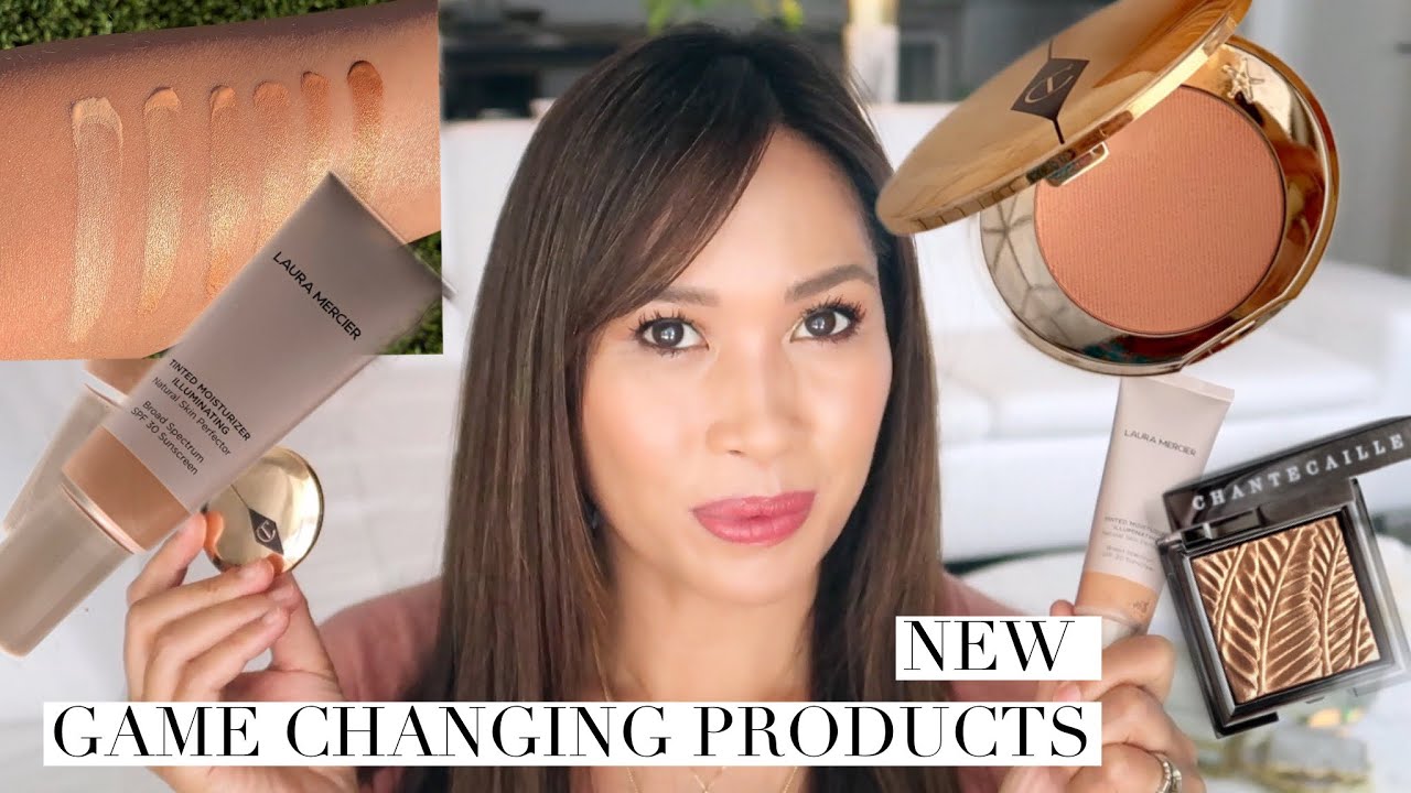 NEW GAME-CHANGING PRODUCTS & CHANTECAILLE LION I ALL SWATCHES LAURA MERCIER ILLUMINATING