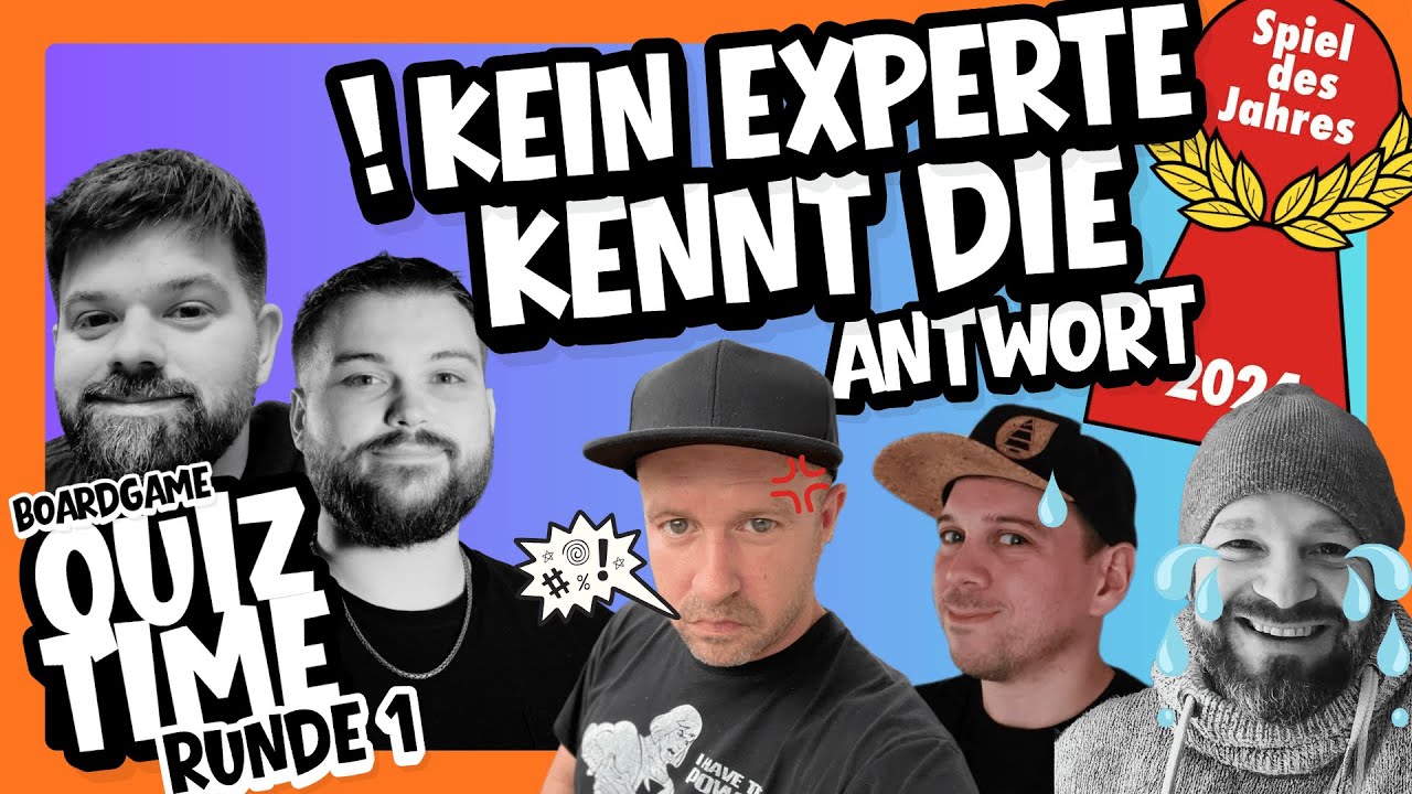 Brettspiel-Quizchaos! | BB Quiz Time Runde 1