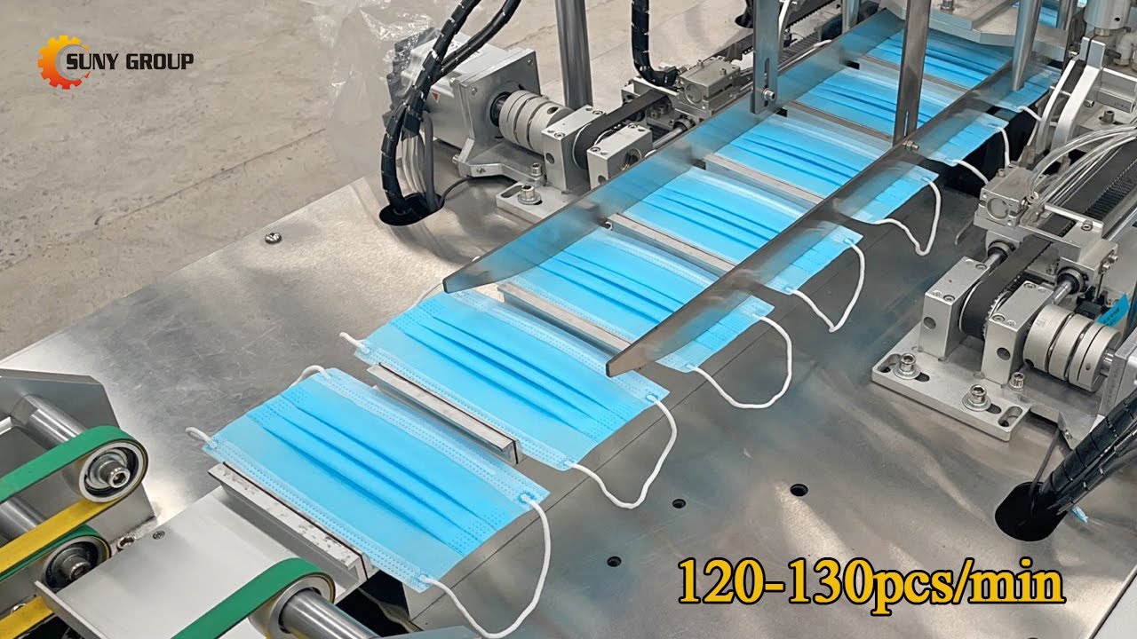 Fully Automatic 3 ply Mask Making Machine | More Stable and Much Faster