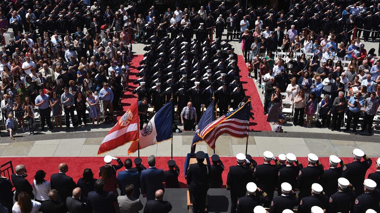 149th FDNY Medal Day (2018), Fire Commissioner Daniel A. Nigro presides
