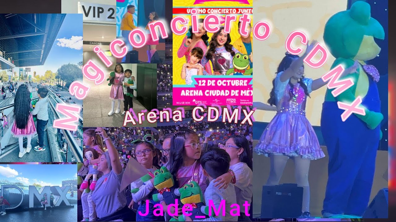 Apertura del concierto de Lara Campos en la ARENA CDMX 12 de Octubre 2025.