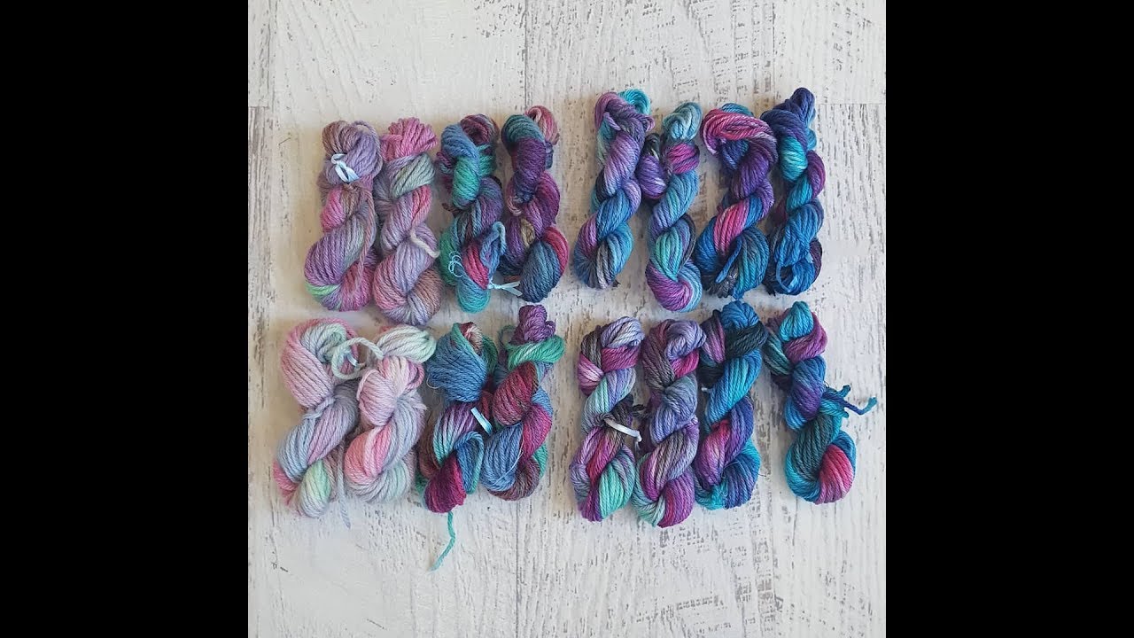 Dyepot Weekly #50 - Exploring the Effects of Heat, Time, Acid, and Fiber Content with Tulip Tie Dye