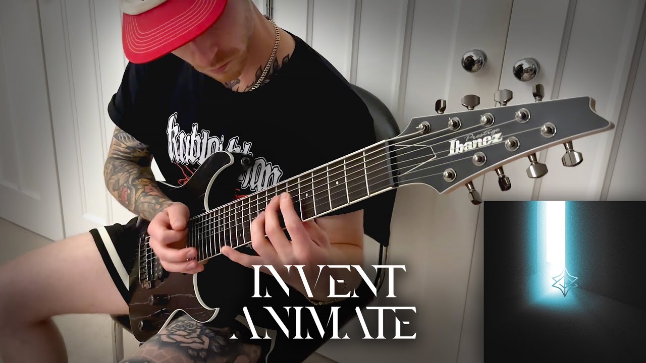 INVENT ANIMATE - HEAVENER (Outro/breakdown) GUITAR COVER