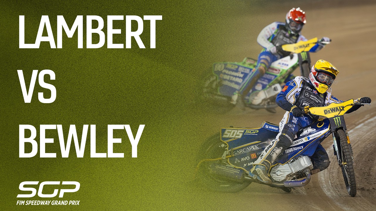Lambert i Bewley łeb w łeb | 2026 - ToruńSGP | FIM Speedway Grand Prix