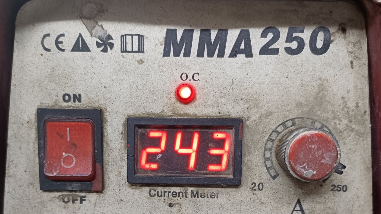Inverter Welding machine o.c fault repair MMA250
