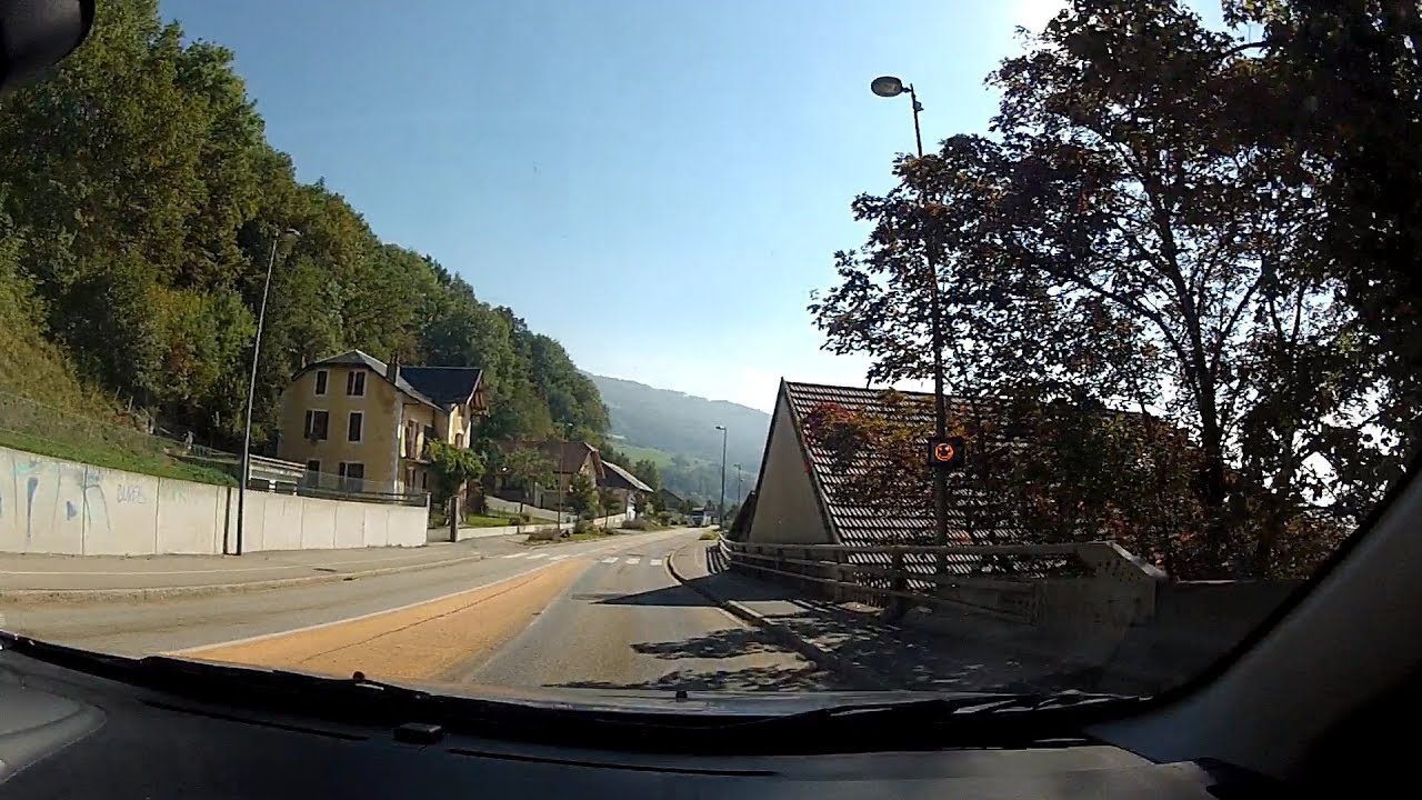Le Châble, Beaumont to Cruseilles, Haute-Savoie (Upper Savoy), France – onboard camera