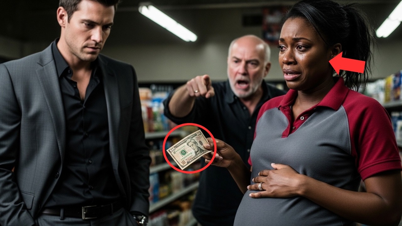 Mafia Boss  Lost  His Wallet — The Pregnant Cashier Who Gave Him Her Last $20 Just Lost Her Job