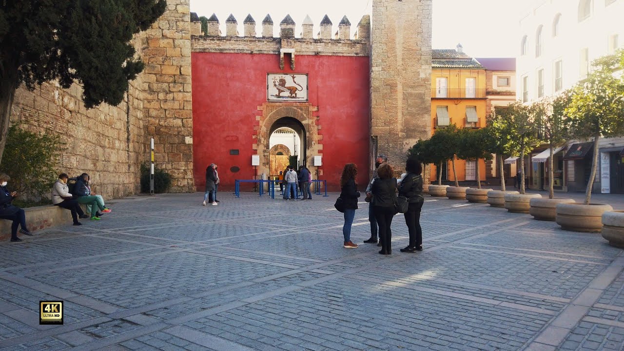 Sevilla (Spain) - 03/20/21 - ☀️🕌🌿🦚Una visita al Real Alcázar de Sevilla [ 4K ]