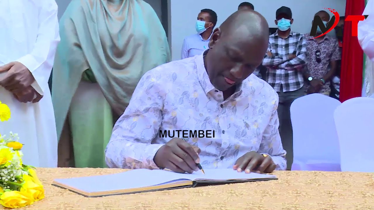 SEE RUTO VISIT THE LATE YUSUF HAJI'S FAMILY TO CONDOLE WITH THEM!