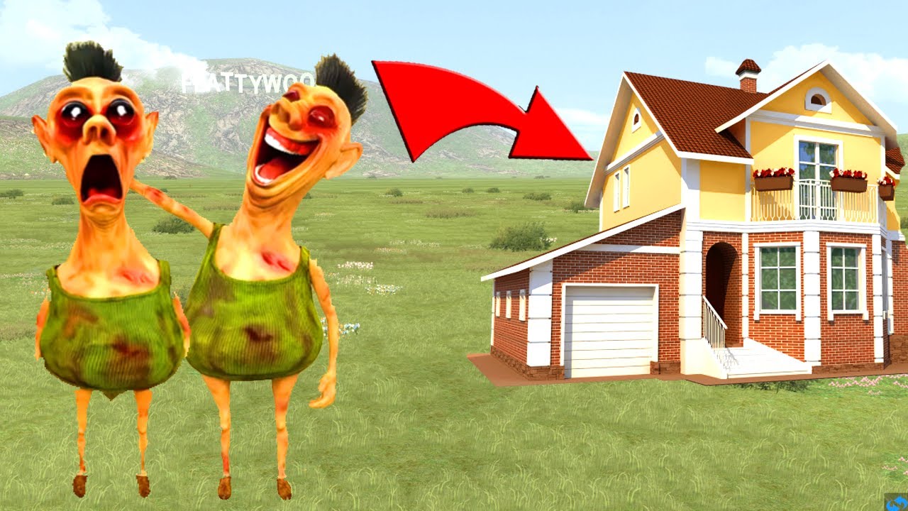 HAMOOD HABIBI FAMILY VS HOUSE IN GARRY'S MOD !
