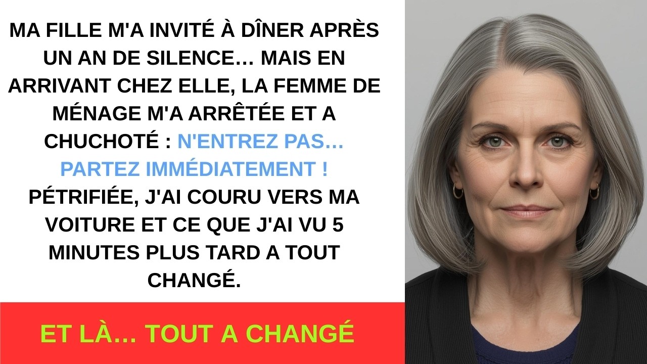 La bonne m’a chuchoté  « N’entrez pas… fuyez ! » — Ce que j’ai vu 5 minutes après m’a glacée.