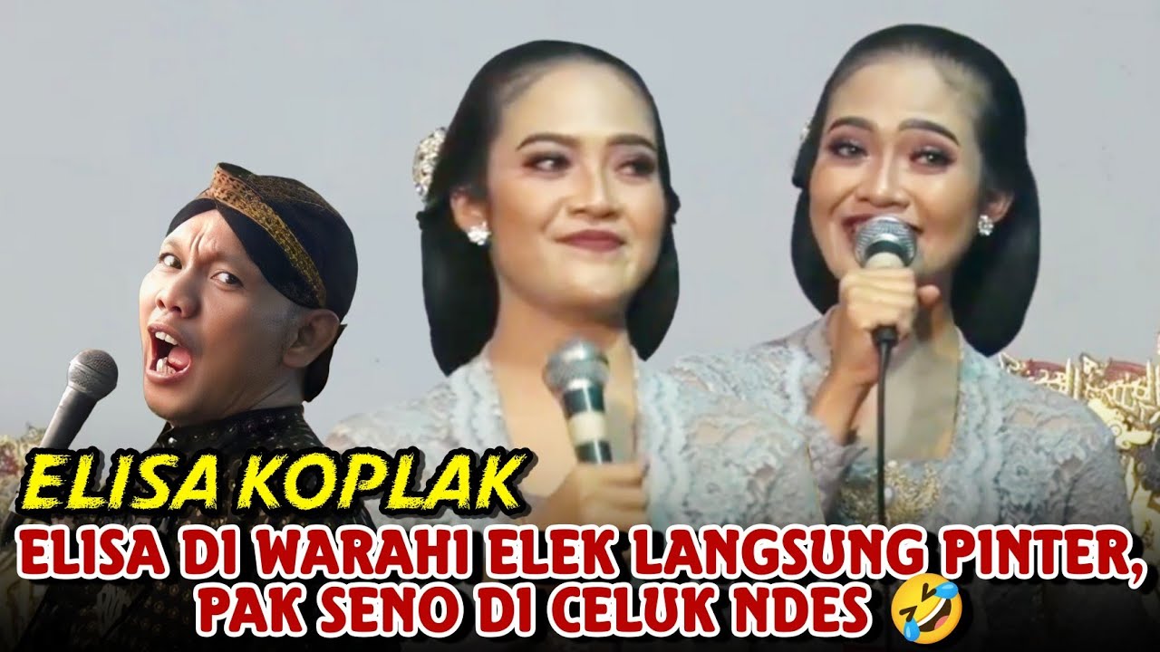 Lucu !! Elisa di warahi nakal lngsung pinter,, Pak Seno di celuk Halo Ndess 🤣🤣