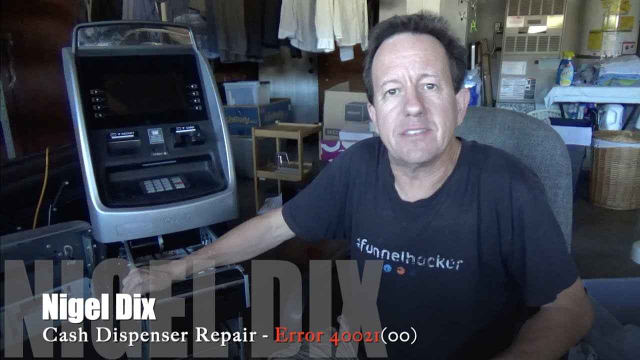 Hyosung Cash Dispenser Repair - Error 40021-00