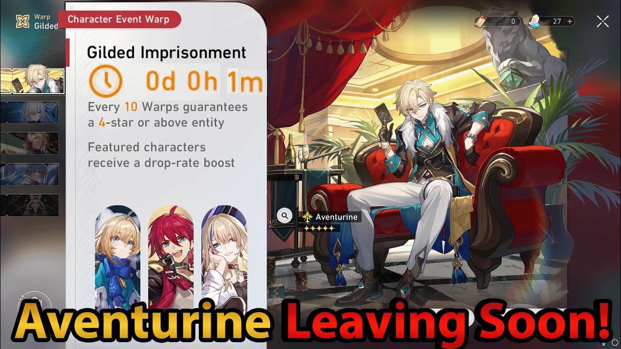 Aventurine's Banner Is ENDING What YOU Are MISSING!!!