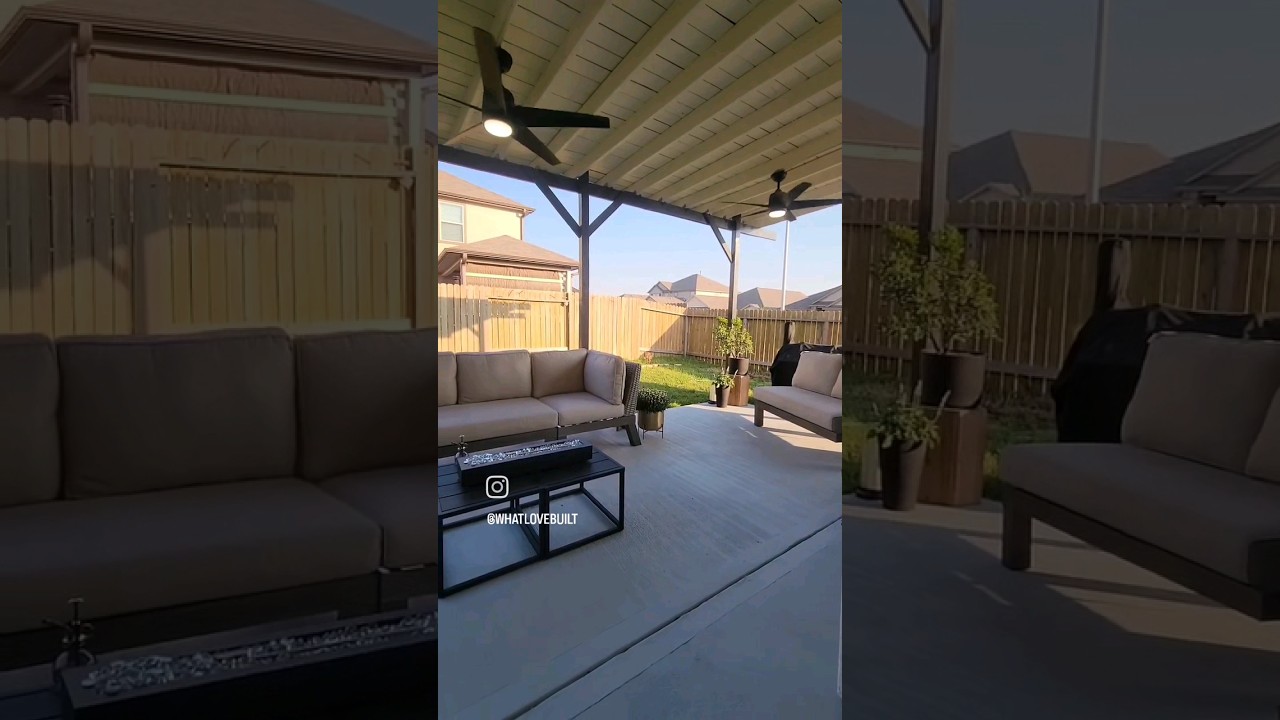 DIY Patio Cover Build🔨💕