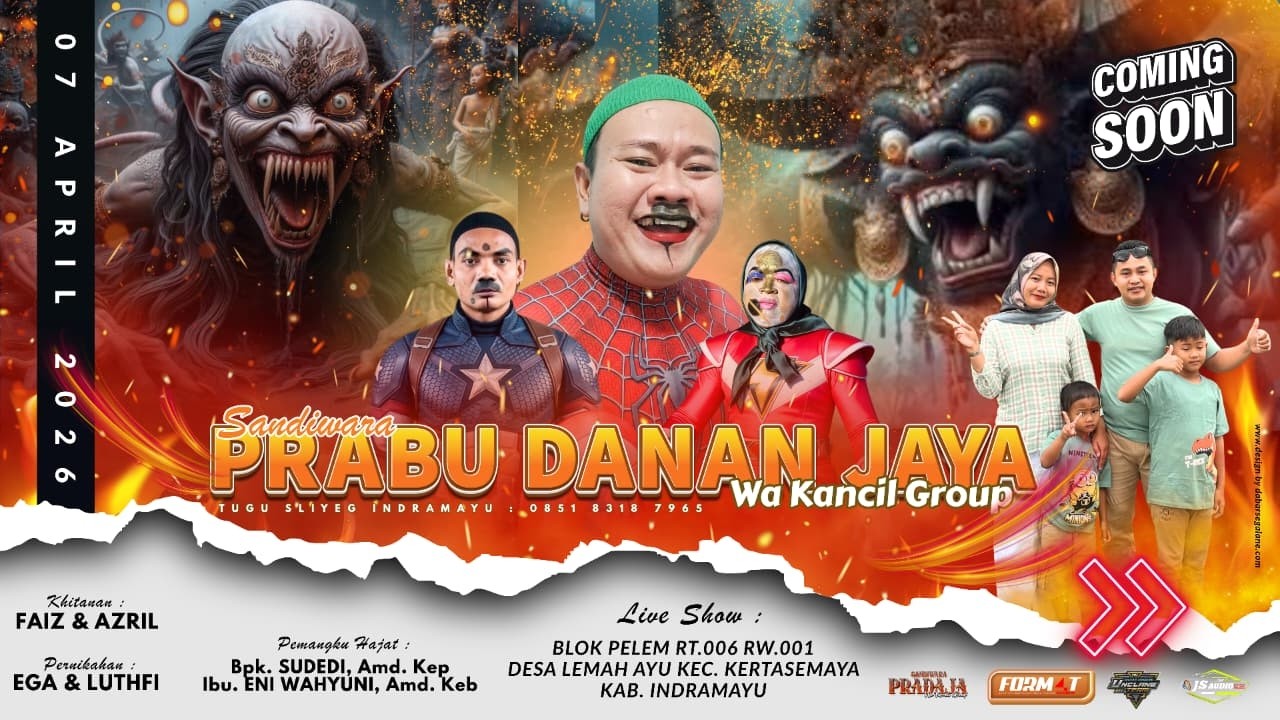 LIVE SIANG SANDIWARA PRABU DANAN JAYA | DESA LEMAH AYU BLOK PELEM KERTASMAYA IMYU |  07 APRIL 2026