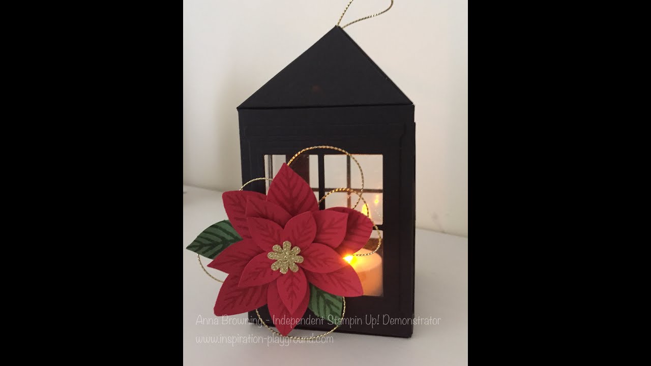 Lantern Tutorial featuring Stampin' Up!'s Heath and Home Thinlits