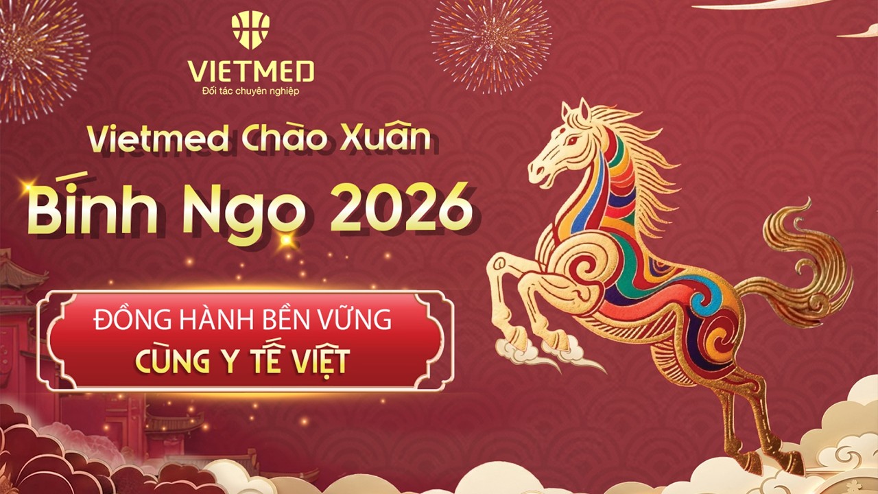 VIETMED CHÚC MỪNG NĂM MỚI BÍNH NGỌ 2026