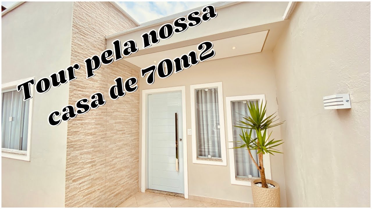 TOUR PELA NOSSA CASA DE 70m2
