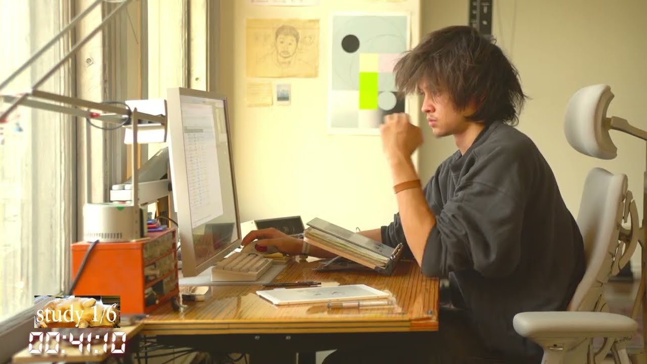 study with me live pomodoro!