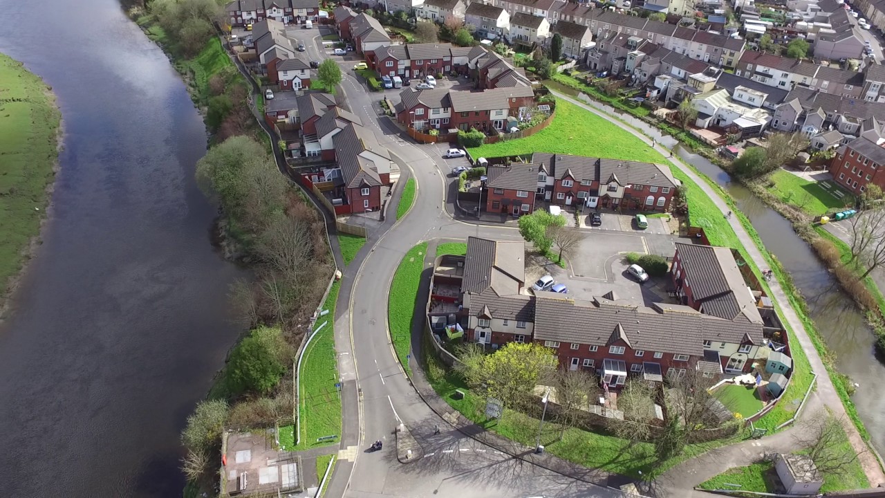 Aerial view of Neath