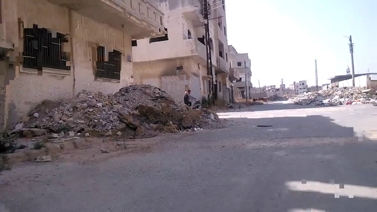 تصوير في شارع الدوحة في جب الجندلي في حمص حتى المسبح