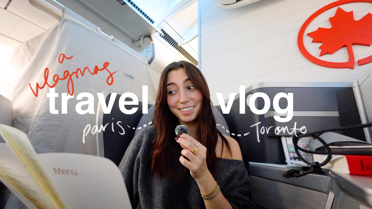 Travel vlog! Flying first class from Paris (& Europe haul!!!) ✨