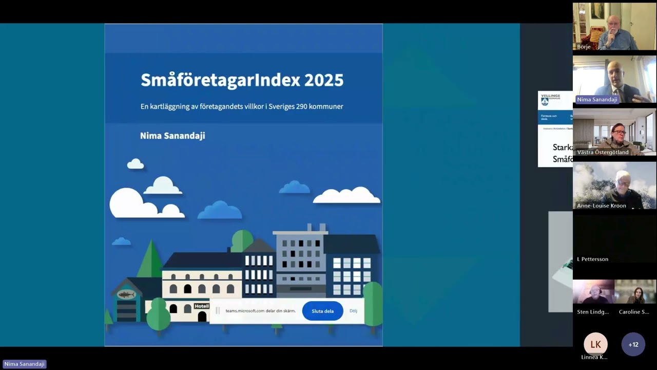 Webbinarium: Vi presenterarSmåföretagarIndex – 2025