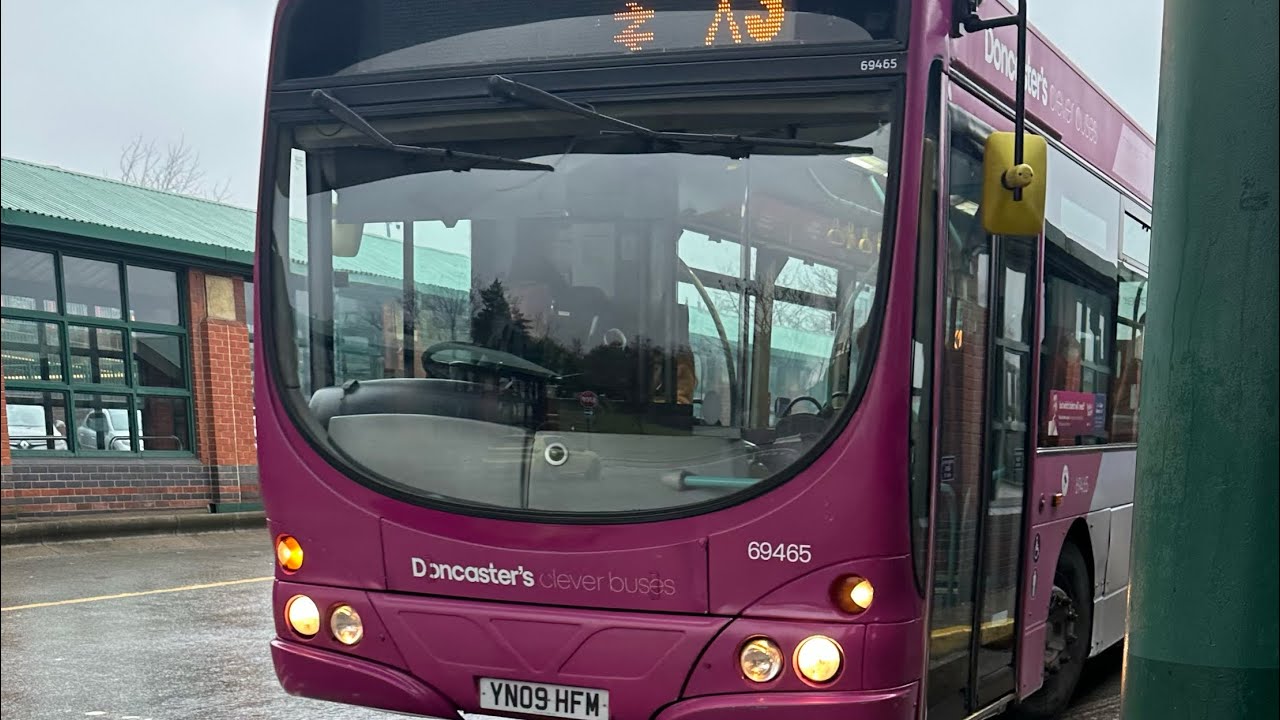 *Very Nice* First South Yorkshire Volvo B7RLE Wright Eclipse Urban (69465 - YN09 HFM)