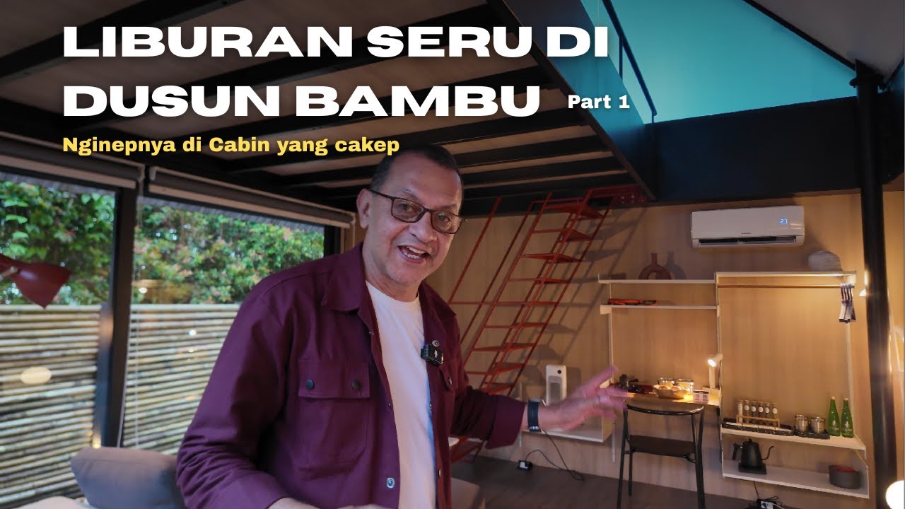 Liburan Tenang & Aesthetic di Dusun Bambu Lembang | Cabin Staycation