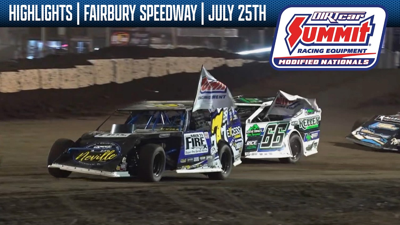 DIRTcar Summit Racing Modified Nationals | Fairbury Speedway | 25 июля 2026 г. | ЛУЧШИЕ МОМЕНТЫ