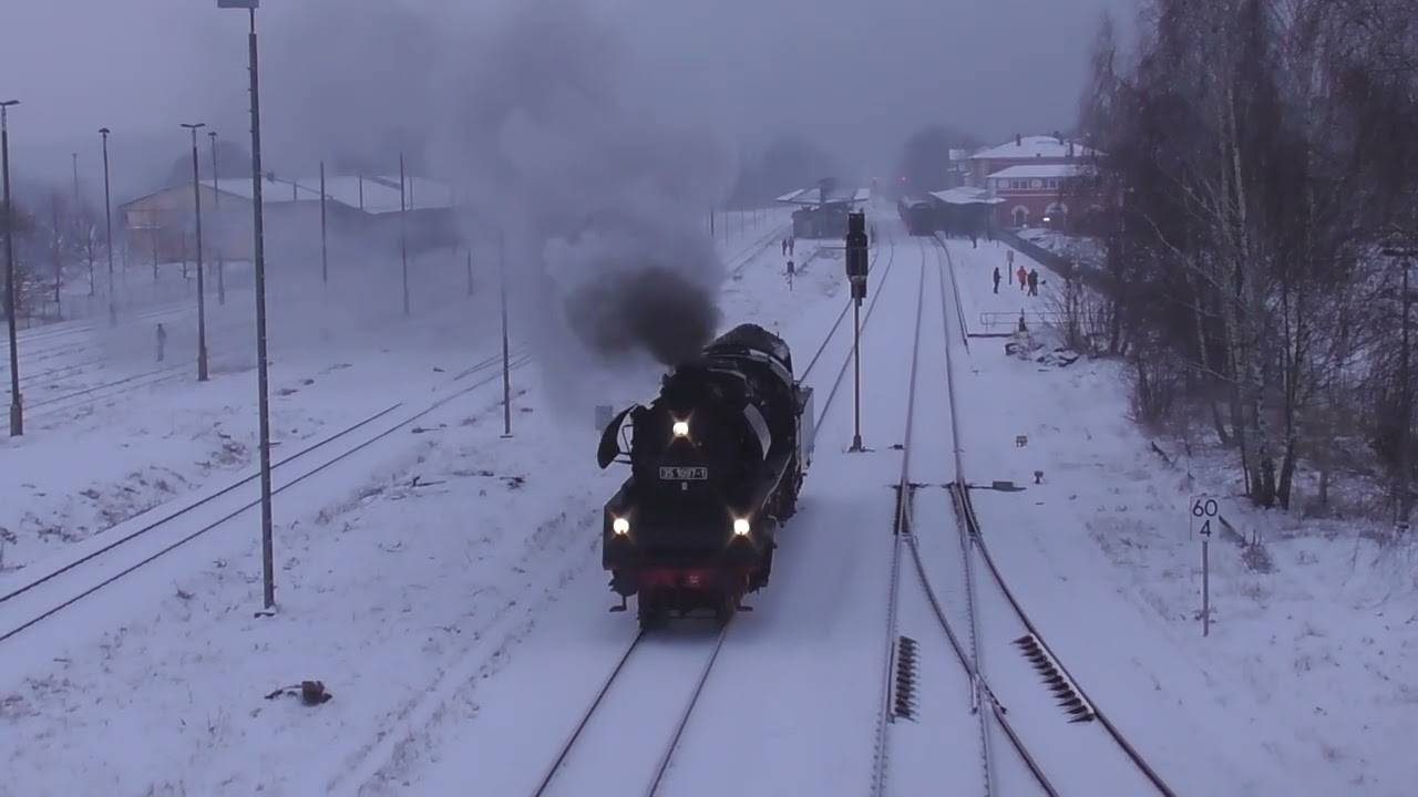 35 1097-1 mit IGE Sonderzug in Löbau am 16.02.26