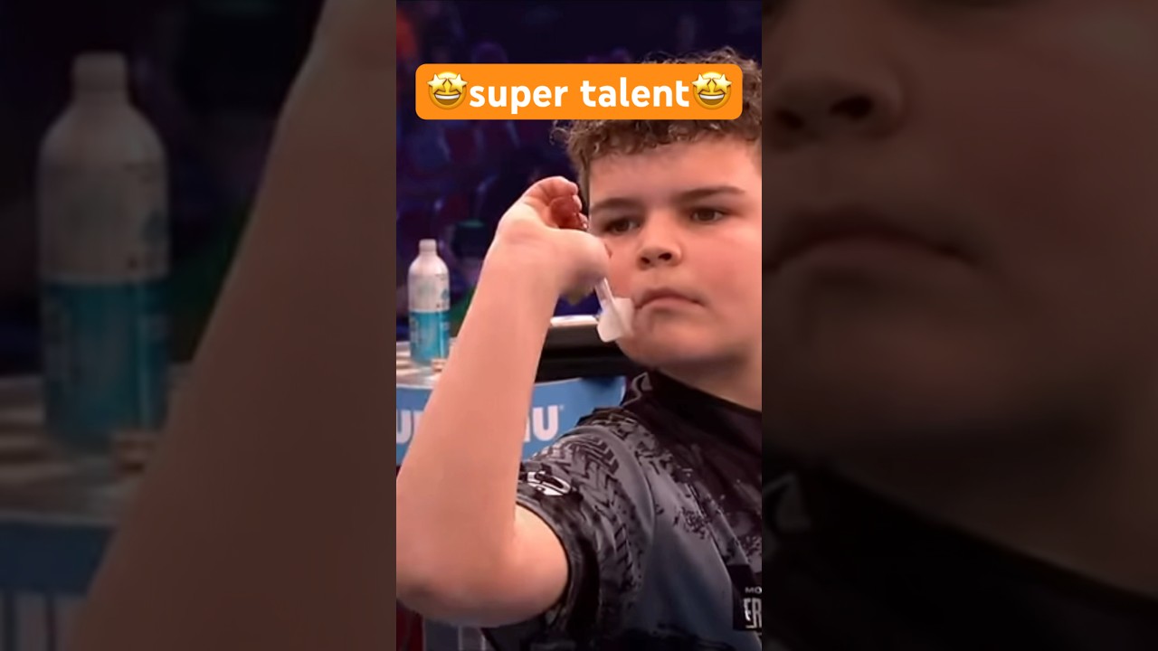 what a super talent: Jayden Walker highfinish-machine🤩Darts Dart