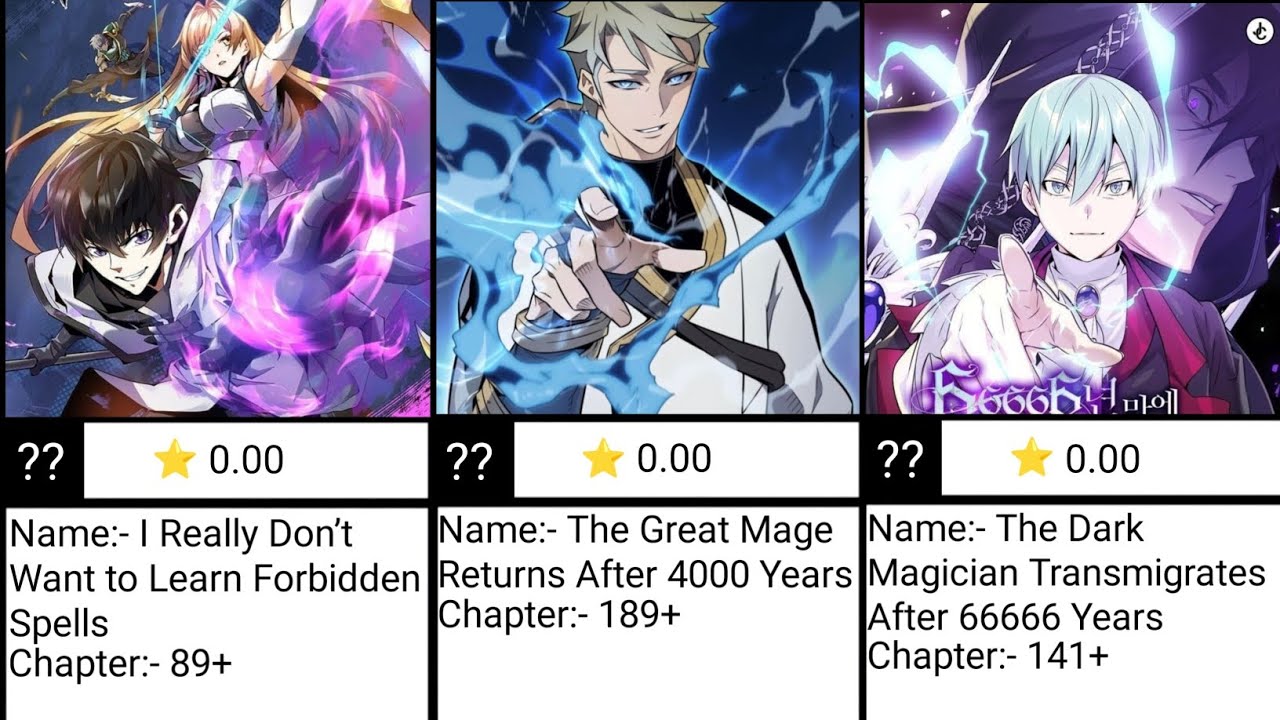 Best Magic/Academy Manhwa/Manhua With Badass OP MC