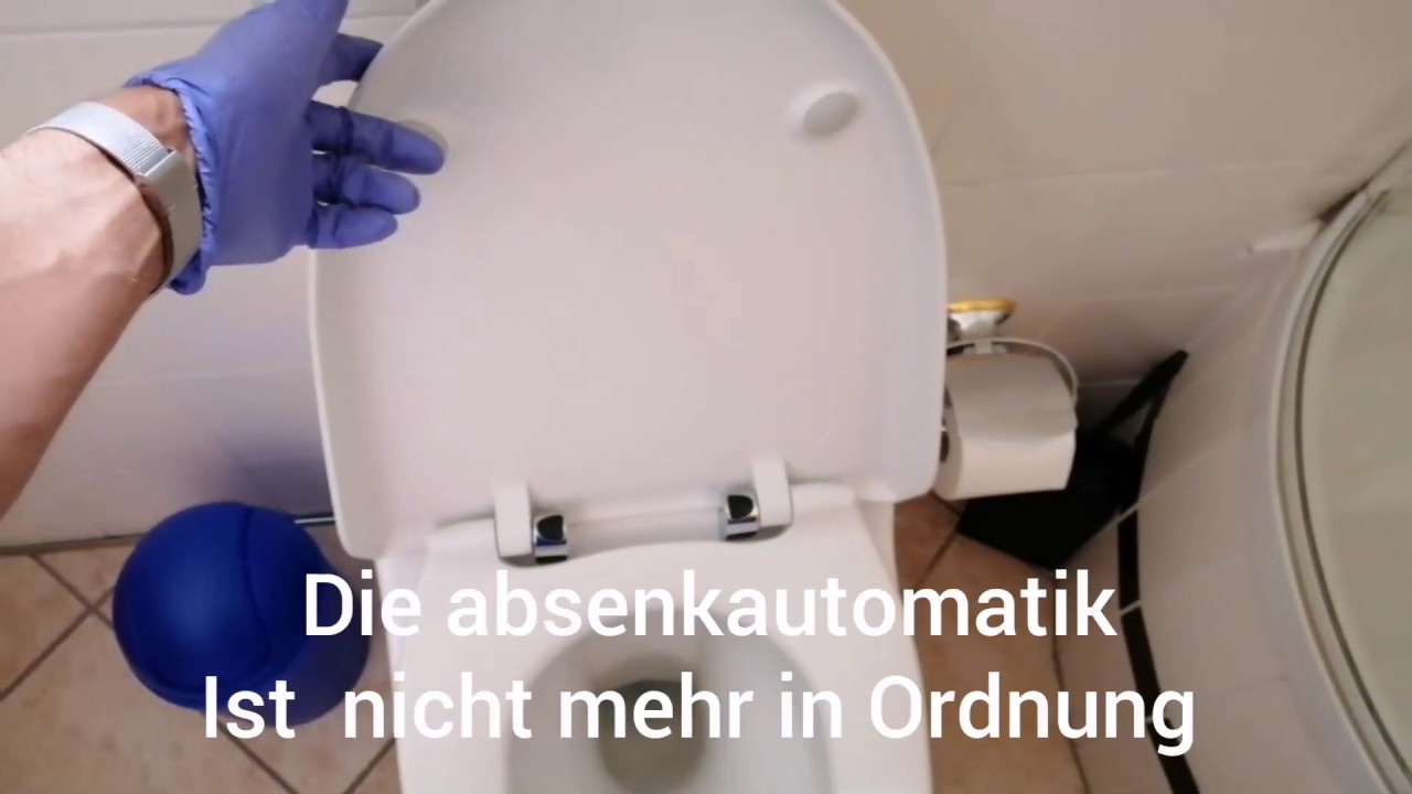 Absenkautomatik WC Sitz wechseln/reparieren Softclose  repair