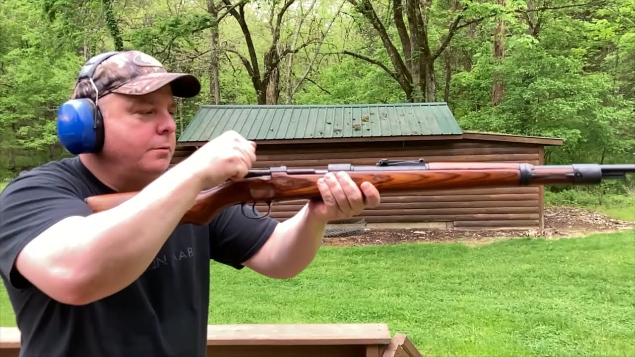 Russian capture German K98 Mauser