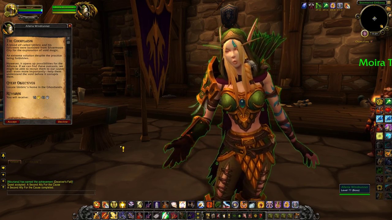 WoW Legion - Allied Races: Void Elf