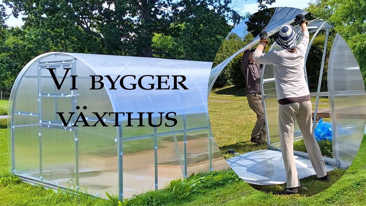Vi bygger växthus