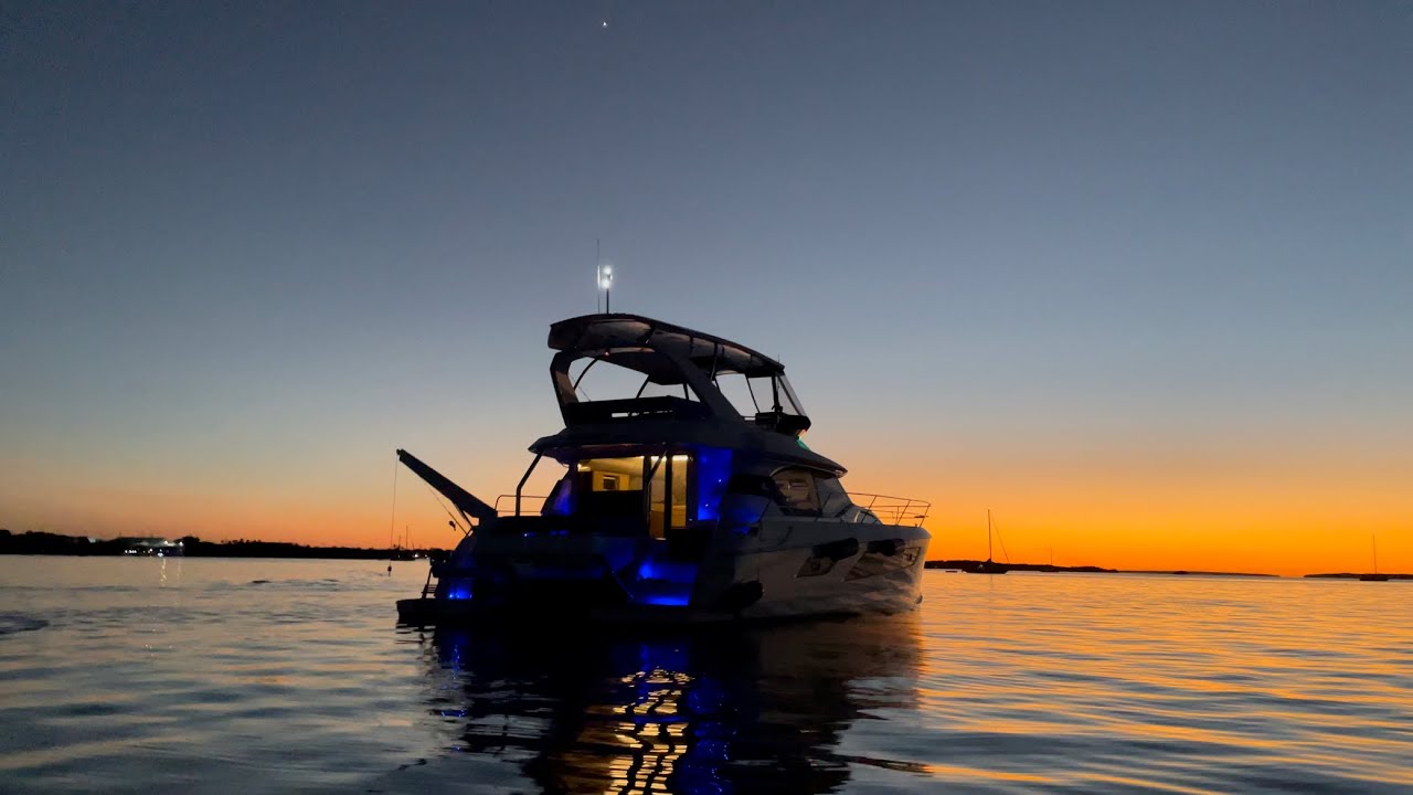 Aquila 44 Boca, key largo, Florida keys, Bimini, Bahamas, owners video