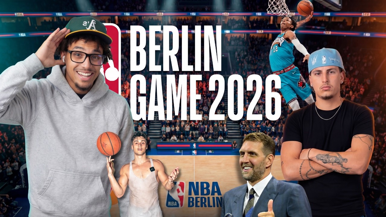 Das erste NBA Spiel In Europa | Luciano, Mkiatipis & co.