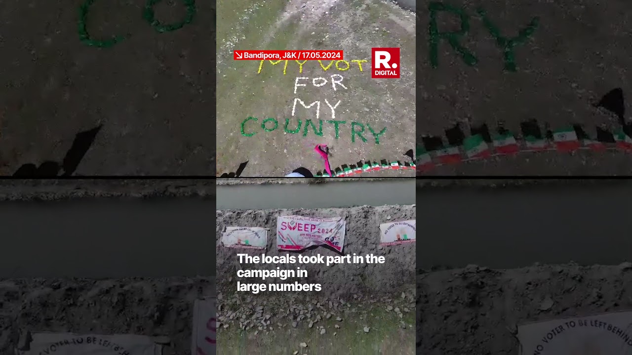 Election Commission Spreads Voter Awareness Along LOC In Kashmir