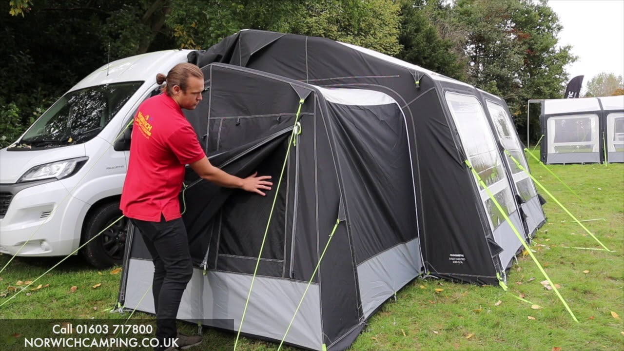 Обзор палатки-пристройки Dometic Tall Air Pro Annexe 2021 | Обновленная версия