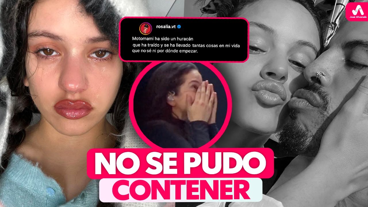 Entre Lágrimas: La Rosalia no se Aguantó y confirma Todo, se Revela Infidelidad de Rauw Alejandro