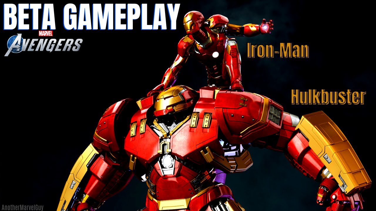 Marvel&rsquo;s Avengers Beta Gameplay | Upgraded Iron Man & Hulkbuster Gameplay (Raw Footage)