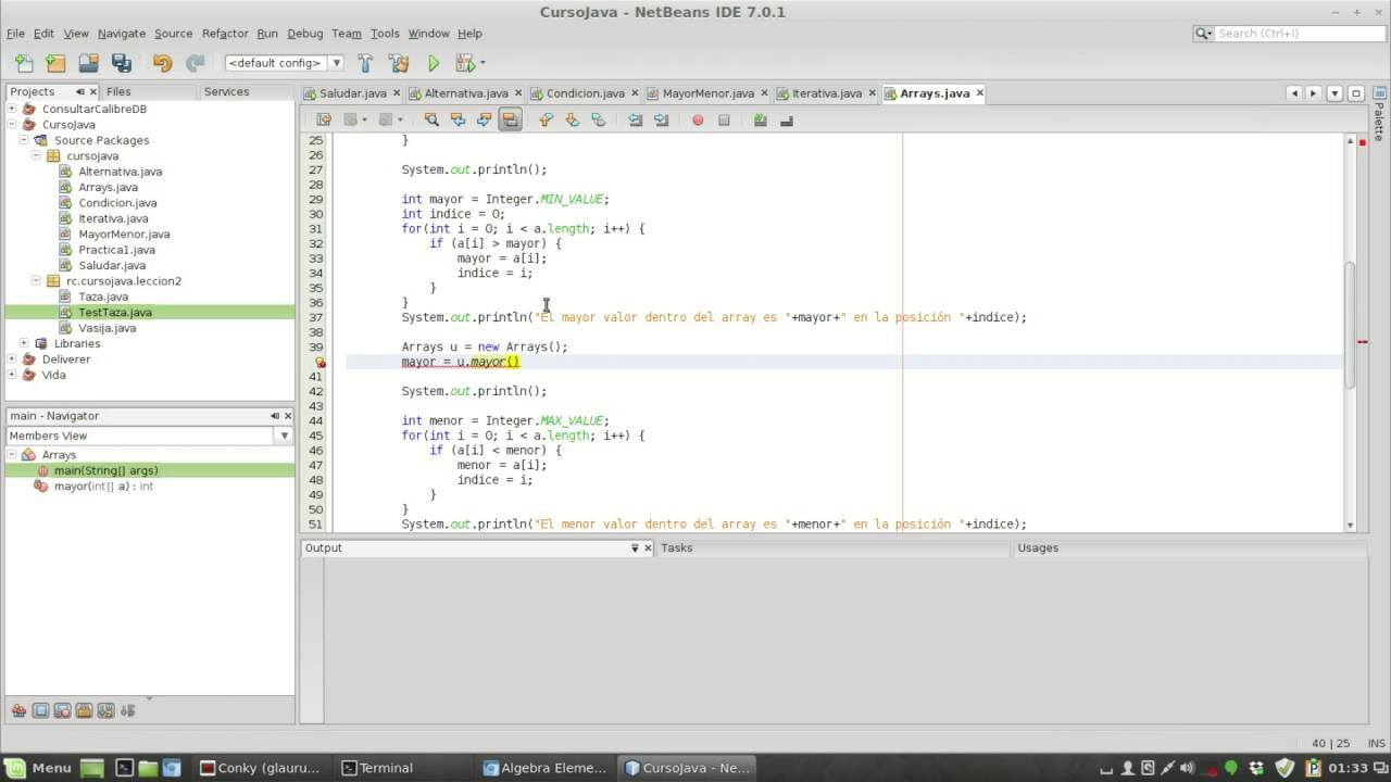 Curso de Java - Lección 9: Métodos