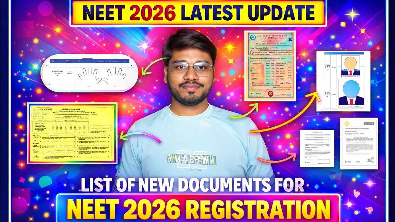 NEET 2026 Application Form🔥List of New Documents Required in NEET 2026 Application Form🔥NEET Form 🔥