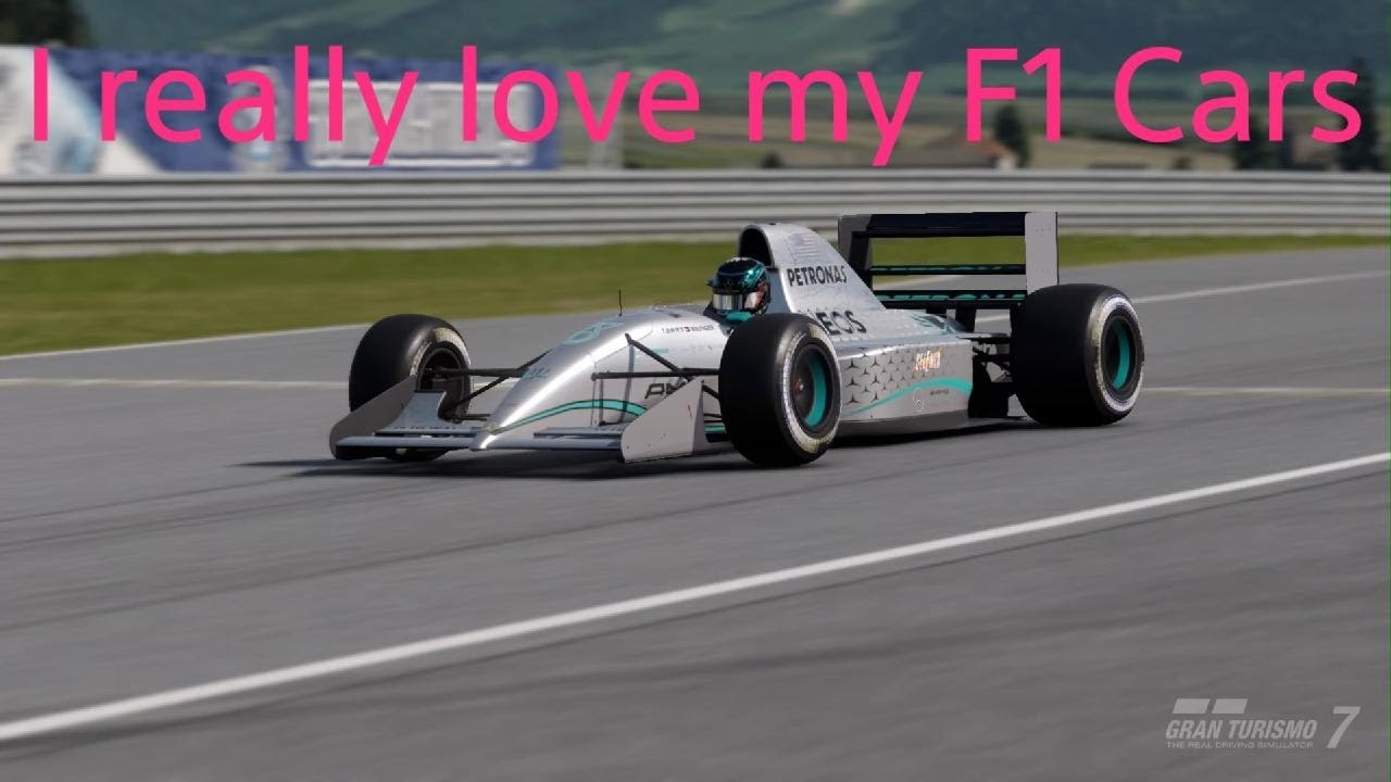 I absolutely love my F1 Cars, this race was a dream come true (GT 7️⃣ ) 😀🏎️🎤