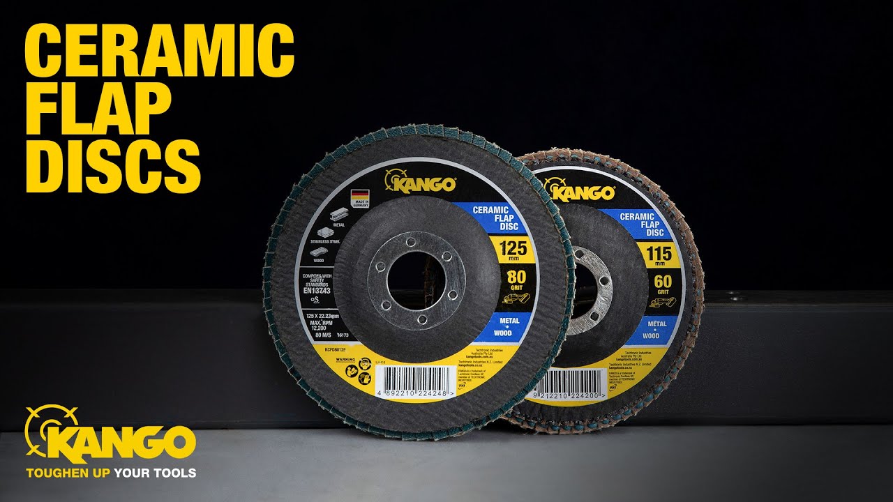 KANGO Tools: Ceramic Flap Discs