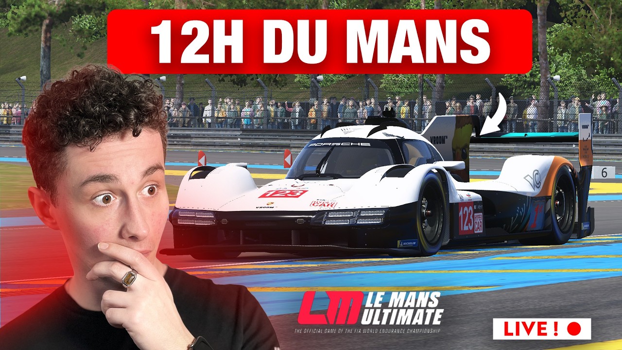 12H DU MANS SUR LMU ! (avec Lenny Pépinter & Greg Ballati)