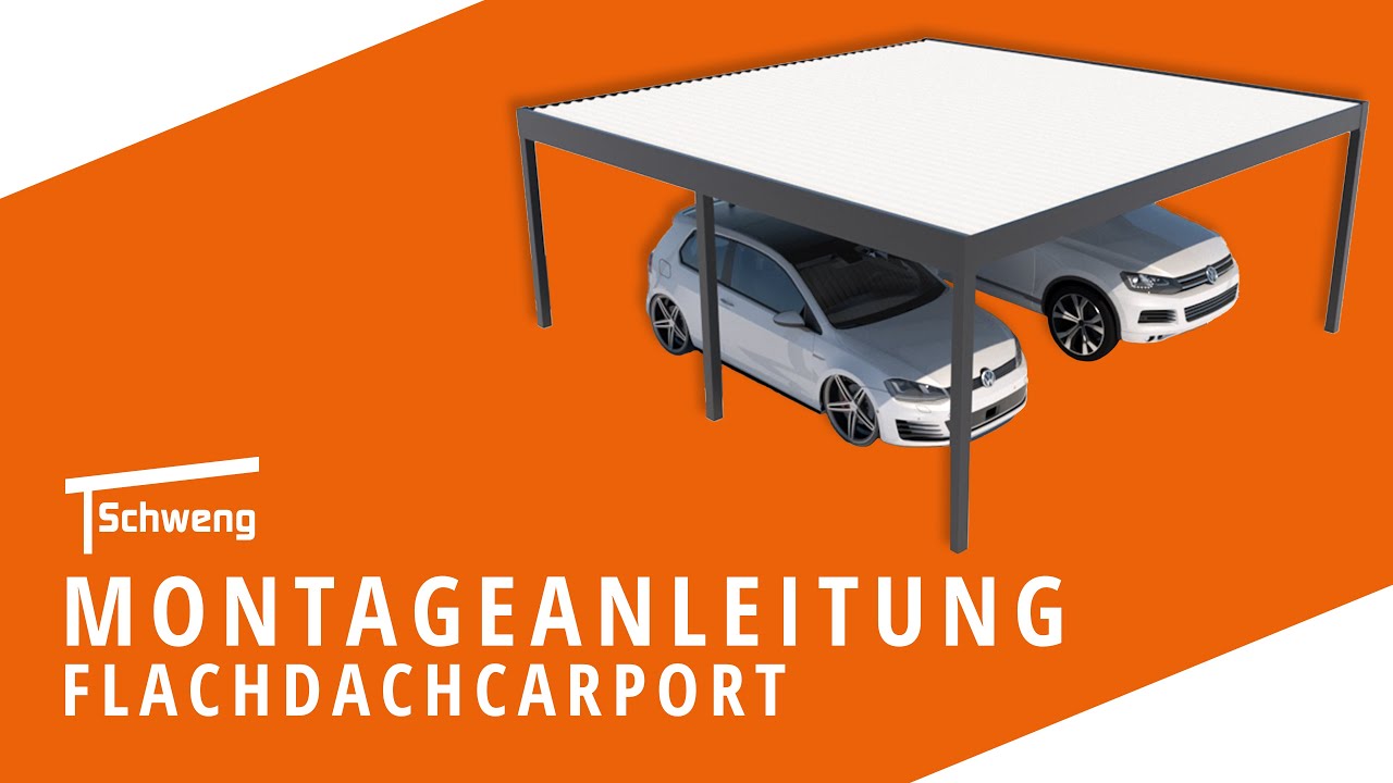 Montageanleitung - Schweng Flachdachcarport C600 und C600+